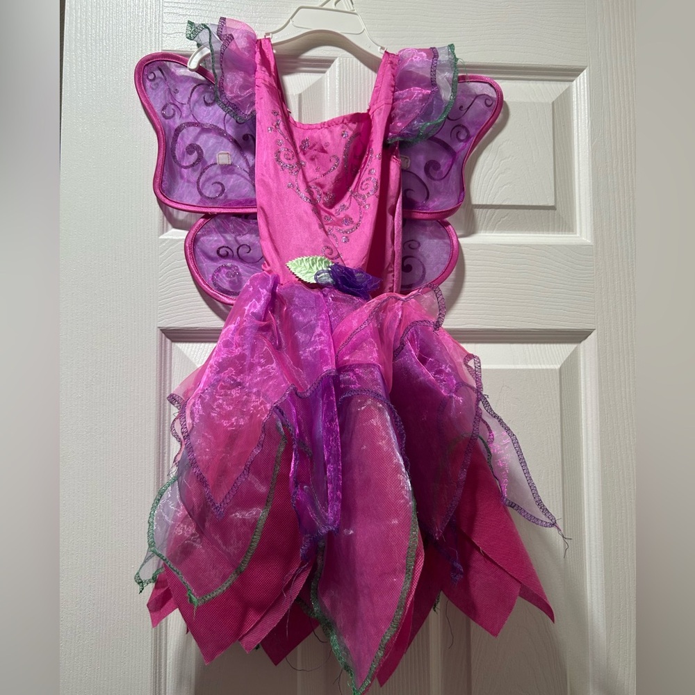Pink and Purple Fairy Costume for Kids